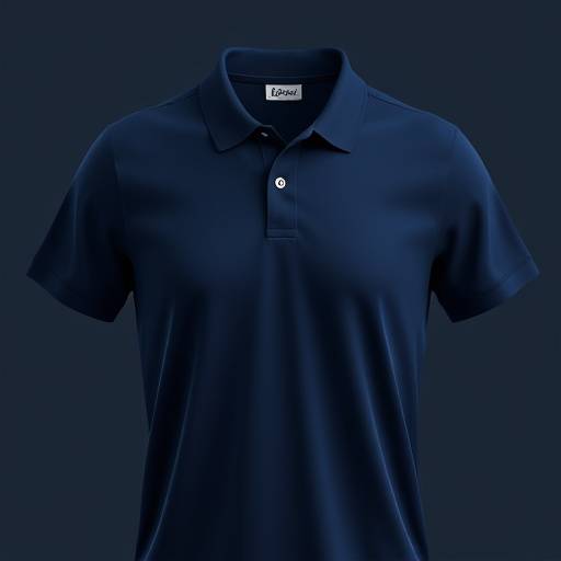 Camisa Polo Azul Marinho